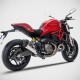 Silencieux Zard Sortie Double Racing - Monster 821 - Ducati