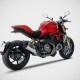 Silencieux Zard Sortie Double Racing - Monster 1200 - Ducati