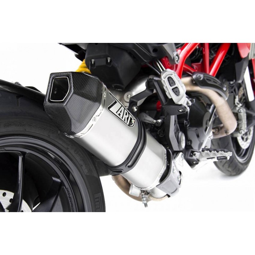 Silencieux Zard Penta Bas Homologué 2013/2015 - Hypermotard/Hyperstrada 821 - Ducati