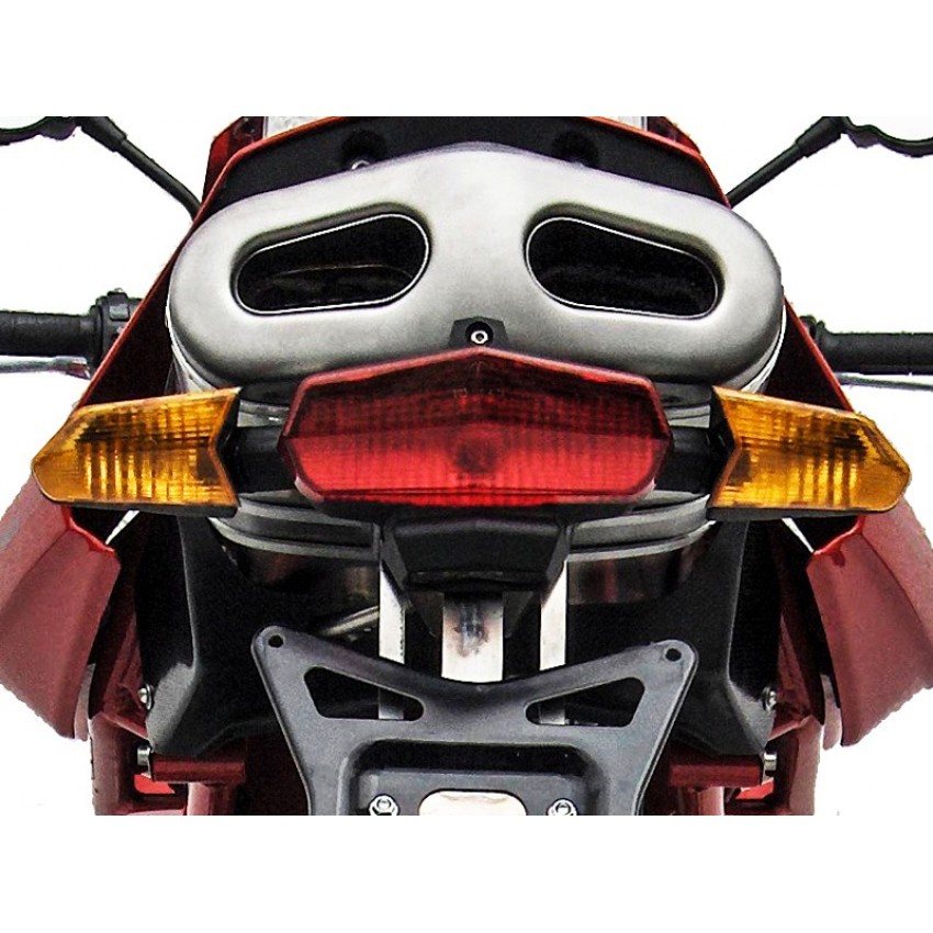 Silencieux Zard Sortie Double Racing 620/1000/1100- Multistrada - Ducati