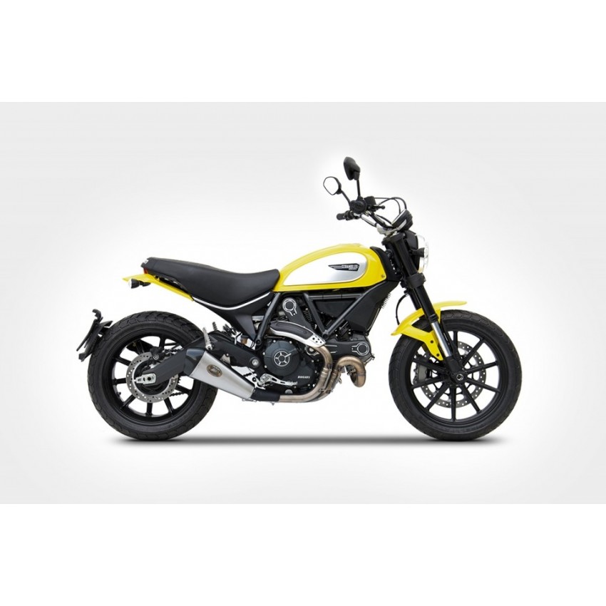 Silencieux Zard Bas Racing 2015/2016 - Scrambler - Ducati