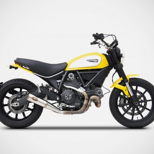 Silencieux Zard Bas Zuma Homologué 2015/2016 - Scrambler - Ducati