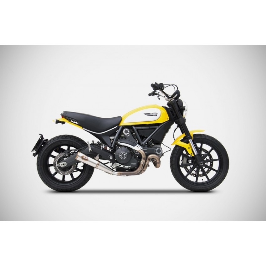 Silencieux Zard Bas Zuma Homologué 2015/2016 - Scrambler - Ducati