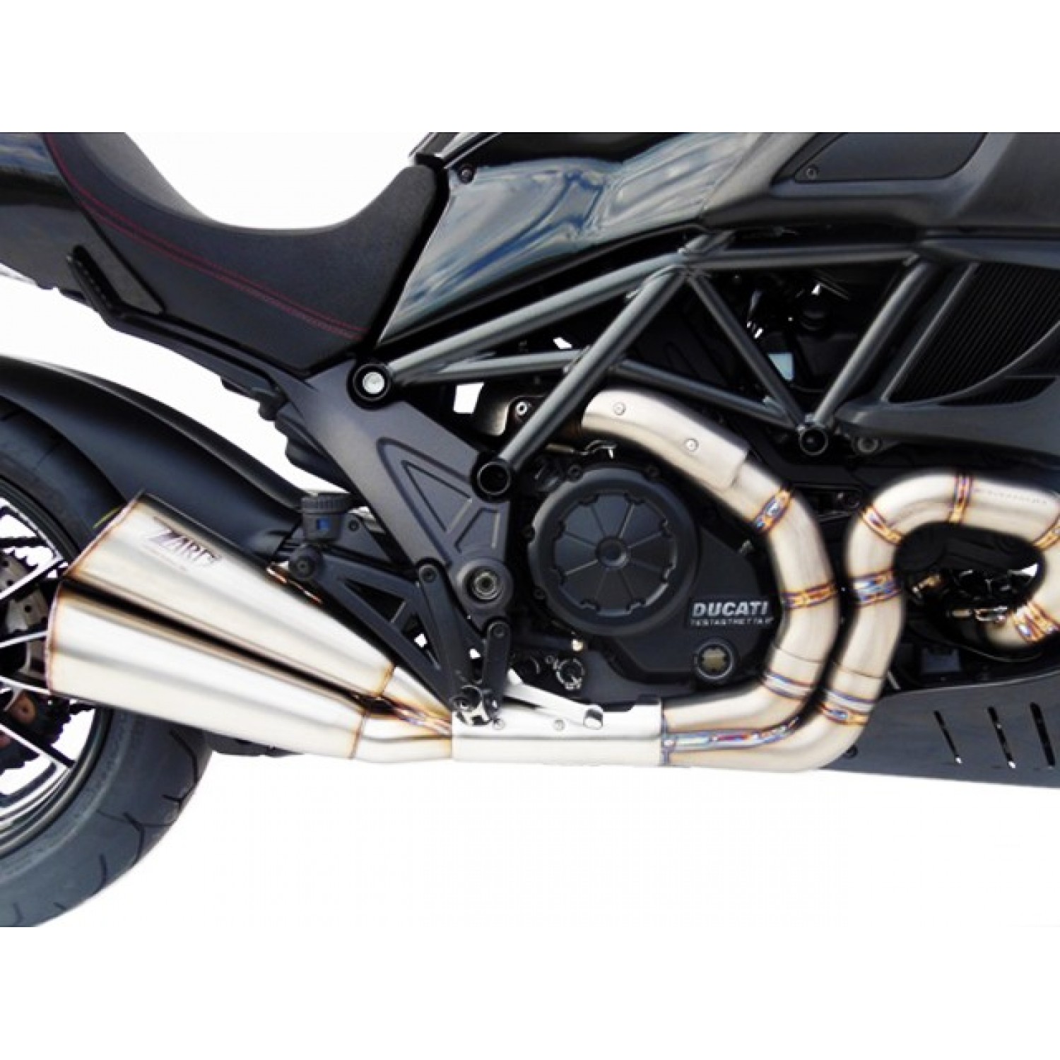 Pare chaleur échappement carbone CNC Racing - Hypermotard 821 - Ducati -  Krax-Moto