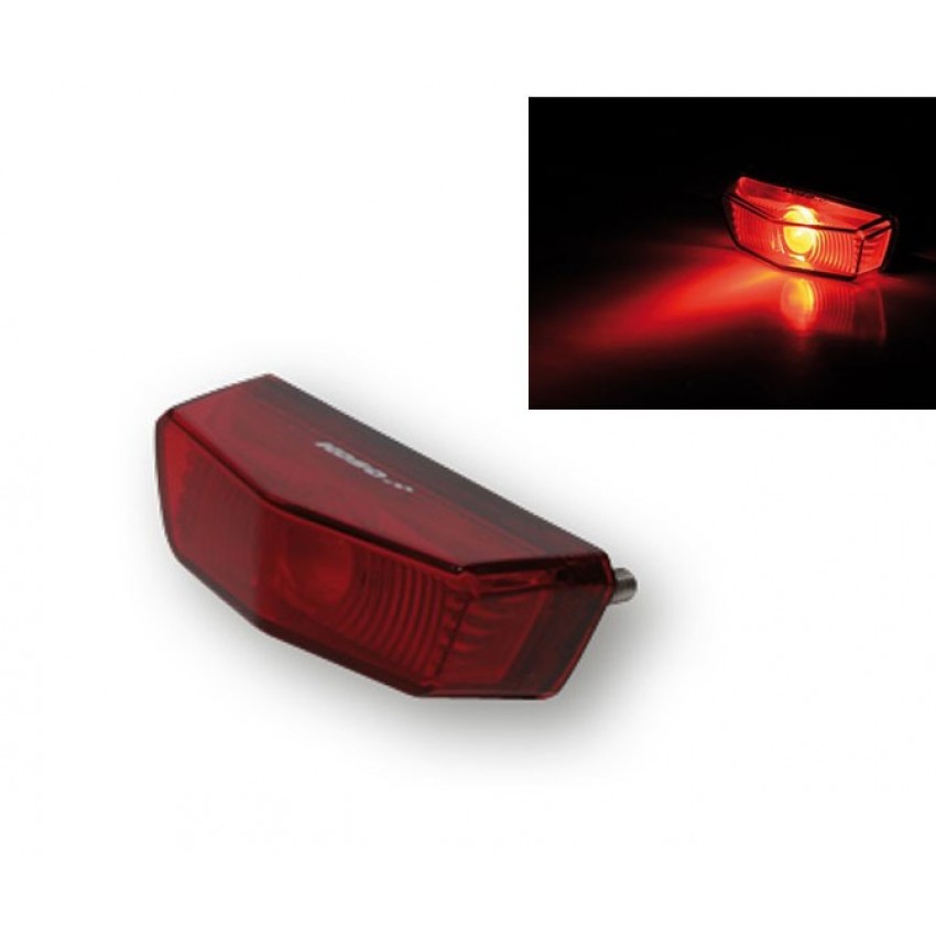 Feu à leds mini Koso Nano rouge