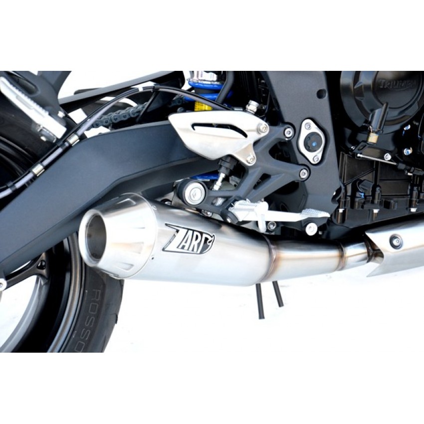 Silencieux Zard Conique Homologué Position Basse 2013/2016 - Street Triple 675 - Triumph