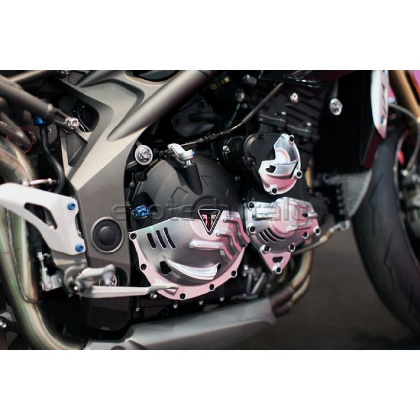 Kit protections moteur Alu Evotech - Speed Triple 2016 - Triumph