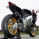 Silencieux Bodis P-Tec II Inox noir - RSV4 2009-14 - Aprilia