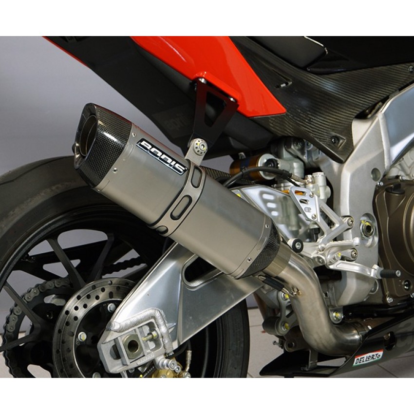 Silencieux Bodis P-Tec II Full titane - RSV4 2009-14 - Aprilia