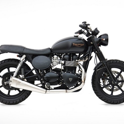 Ligne Zard Short Homologuée Position Basse 2008/2015 - Scrambler - Triumph