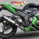 Tube décatalyseur titane long Bodis - ZX10 R 2016-17 - Kawasaki