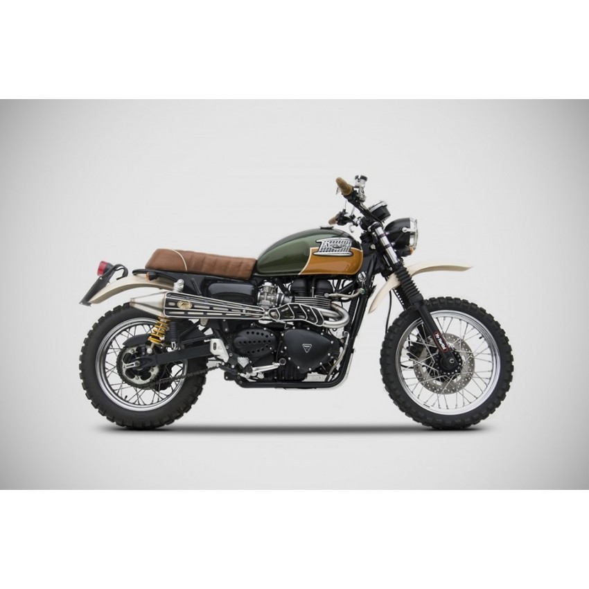 Ligne Zard Gold Edition Homologuée 2008/2015 - Scrambler - Triumph