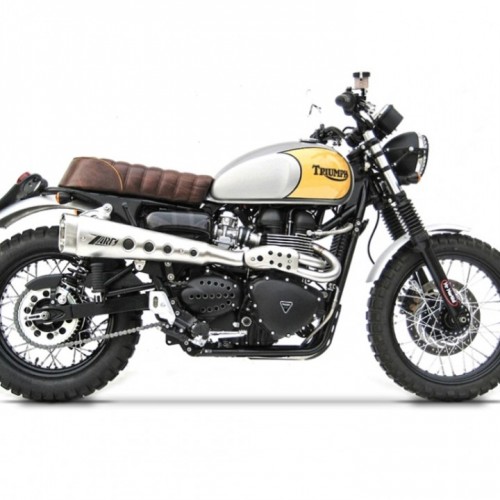 Ligne Zard Short Homologuée Position Haute 2008/2015 - Scrambler - Triumph