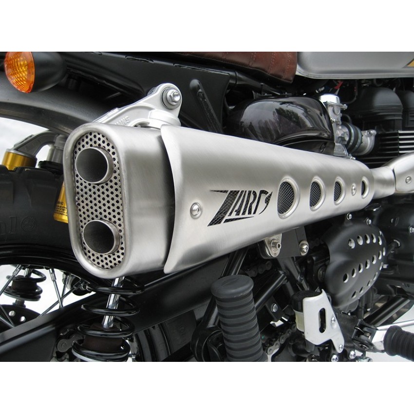 Ligne Zard Short Racing Position Haute 2008/2015 - Scrambler - Triumph