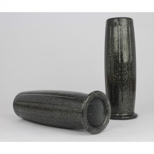Poignées Posh noir Metal Flake 22mm