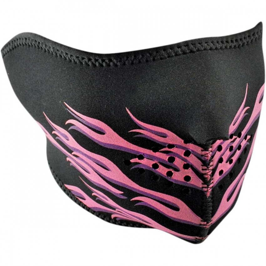 Face mask Pink Flames ZAN