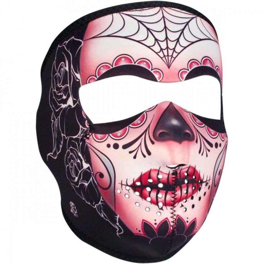 Full face mask Sugar Skull ZAN