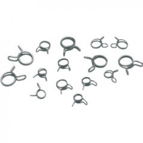 Kit 15 colliers de serrage durites 6,4 à 11,1mm Moose Racing