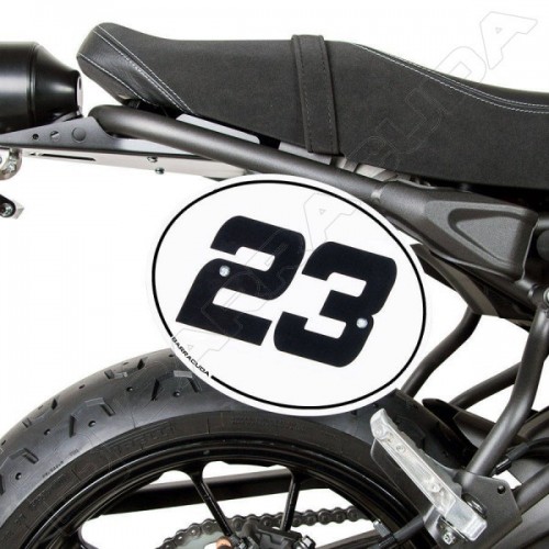 Kit plaques numéro Barracuda - XSR 700- Yamaha