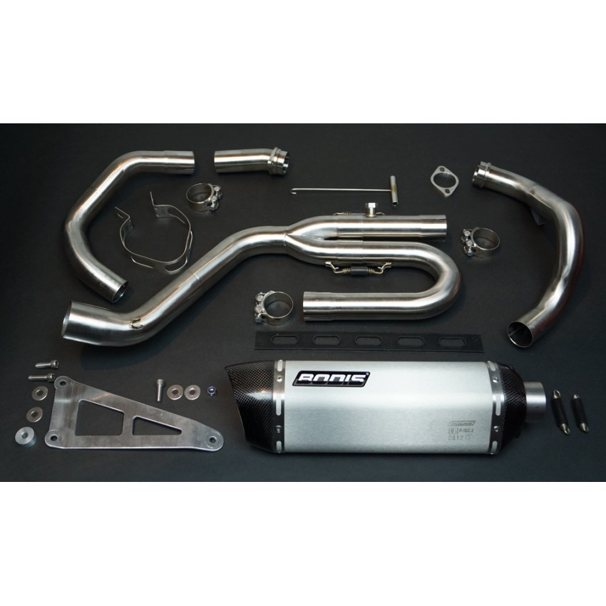 Ligne 2 en 1 racing Bodis P-Tec II - SV 650 2016-17 - Suzuki