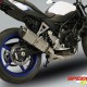 Ligne 2 en 1 racing Bodis P-Tec II - SV 650 2016-17 - Suzuki