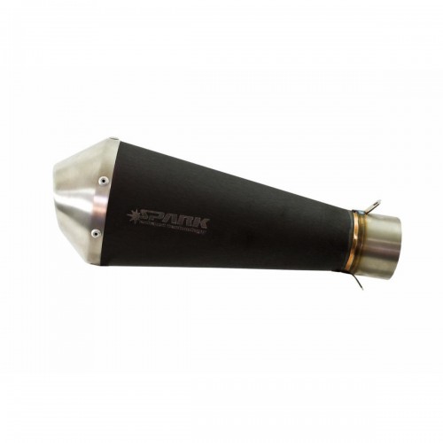 Silencieux universel inox Megaphone Dark Style Spark