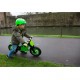 Draisienne bois Kiddimoto Superbike Vert.