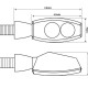 Clignotants à leds "Multiface" (2 coloris)