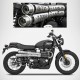 Silencieux ZARD N°2 Street Scrambler - Triumph