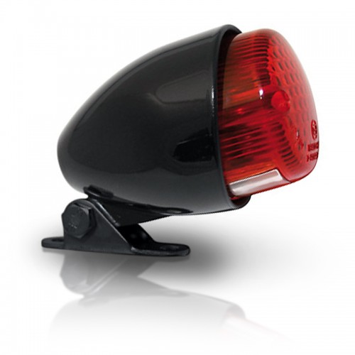 JMTBNO Feu Arrière Moto LED Clignotant Lumière, Homologue Feux Stop pour  Moto, Feux de Support de Plaque D'immatriculation de Frein pour Street Bike