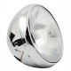 Phare rond 7" British Style - Chrome