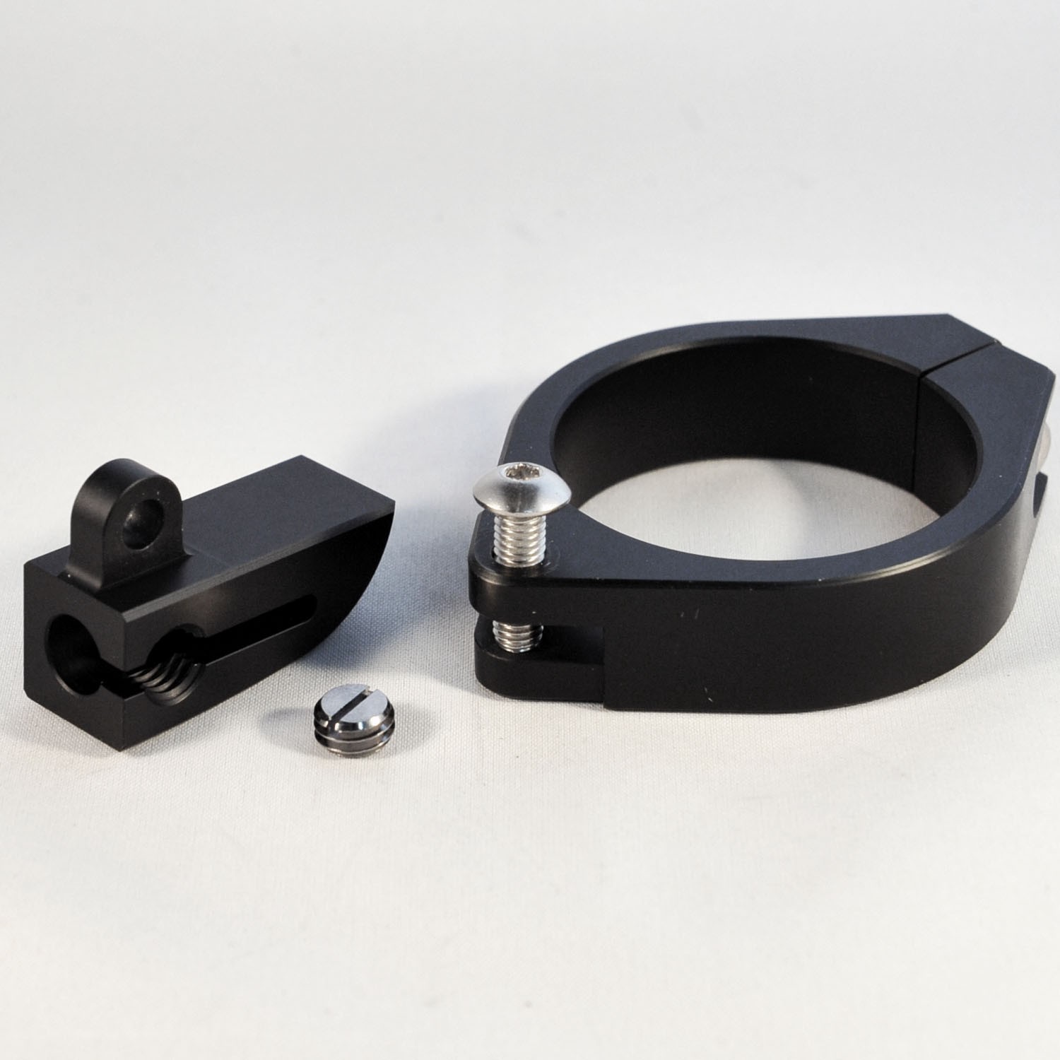 HIGHSIDER Pinze Da Stelo In Alluminio CNC Per Moto, Diametri 47-54 Mm Con Riduzioni, Coppia Nera