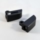 Supports de clignotants Highsider CNC Noir