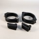 Supports de clignotants Highsider CNC Noir