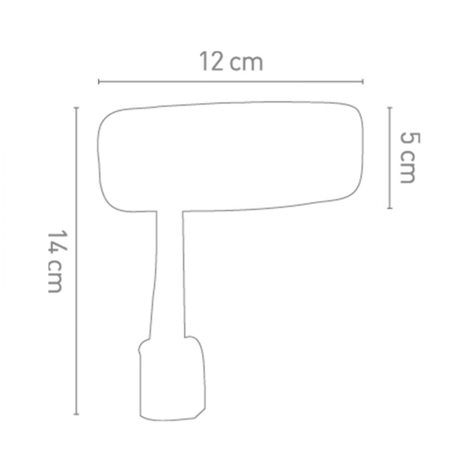 Rétroviseur embout de guidon Chaft Softy Handle - Krax-Moto