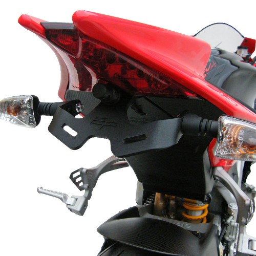 Support de plaque Evotech Performance 2009/2020 - RSV4/Tuono V4 - Aprilia