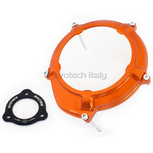 Carter d'embrayage transparent + plateau de pression Evotech - Superduke 1290 - KTM