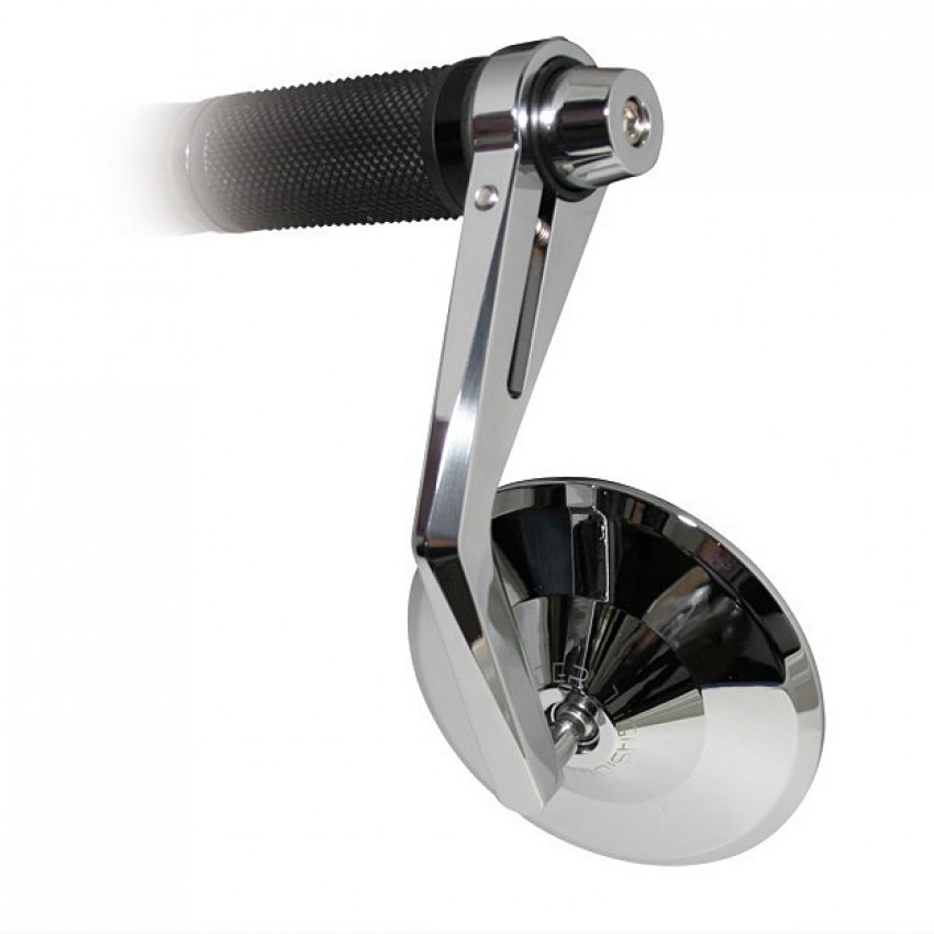 Rétroviseur embout de guidon Highsider MONTANA Chrome