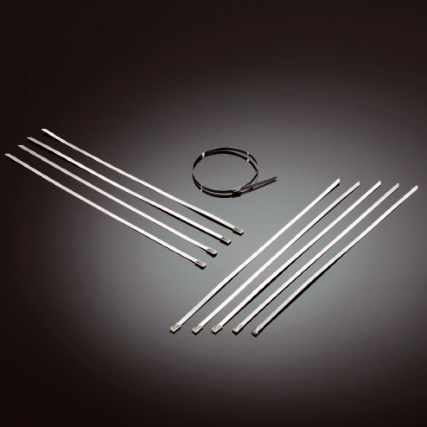 Colliers inox pour bande thermique (10 pièces)