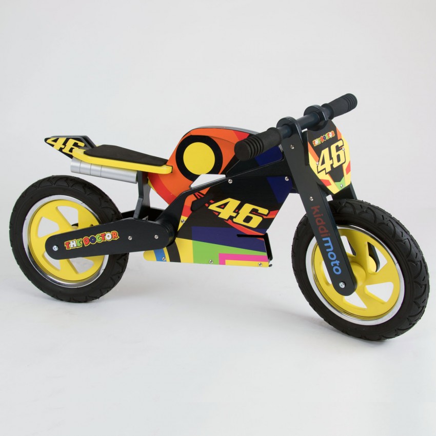 Draisienne BOIS Kiddimoto Hero Valentino Rossi