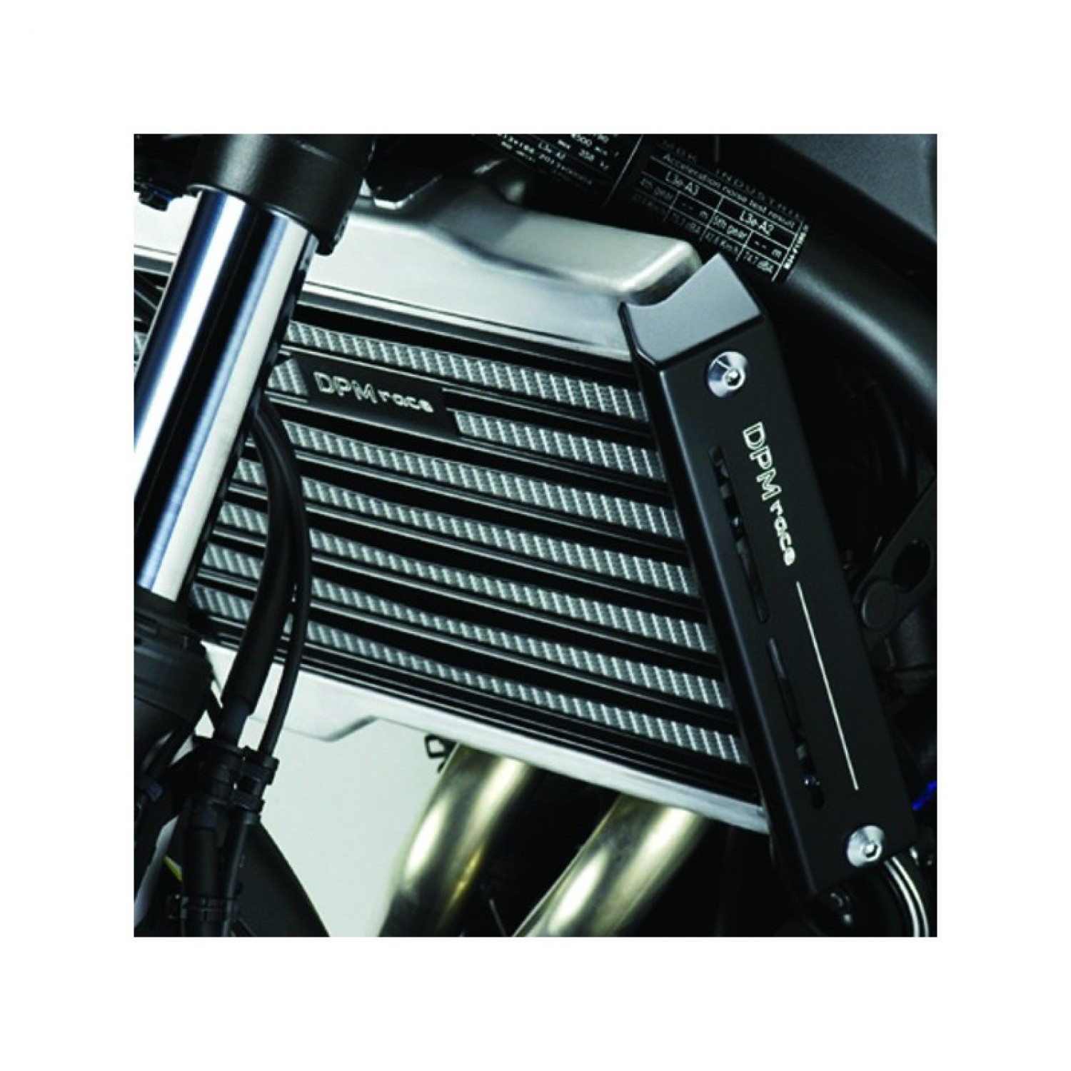 Grille De Radiateur Protection Pour Yamaha XSR700 2016-2025 - Aluminium T5 Noir - Anti-pierres, Style Racing