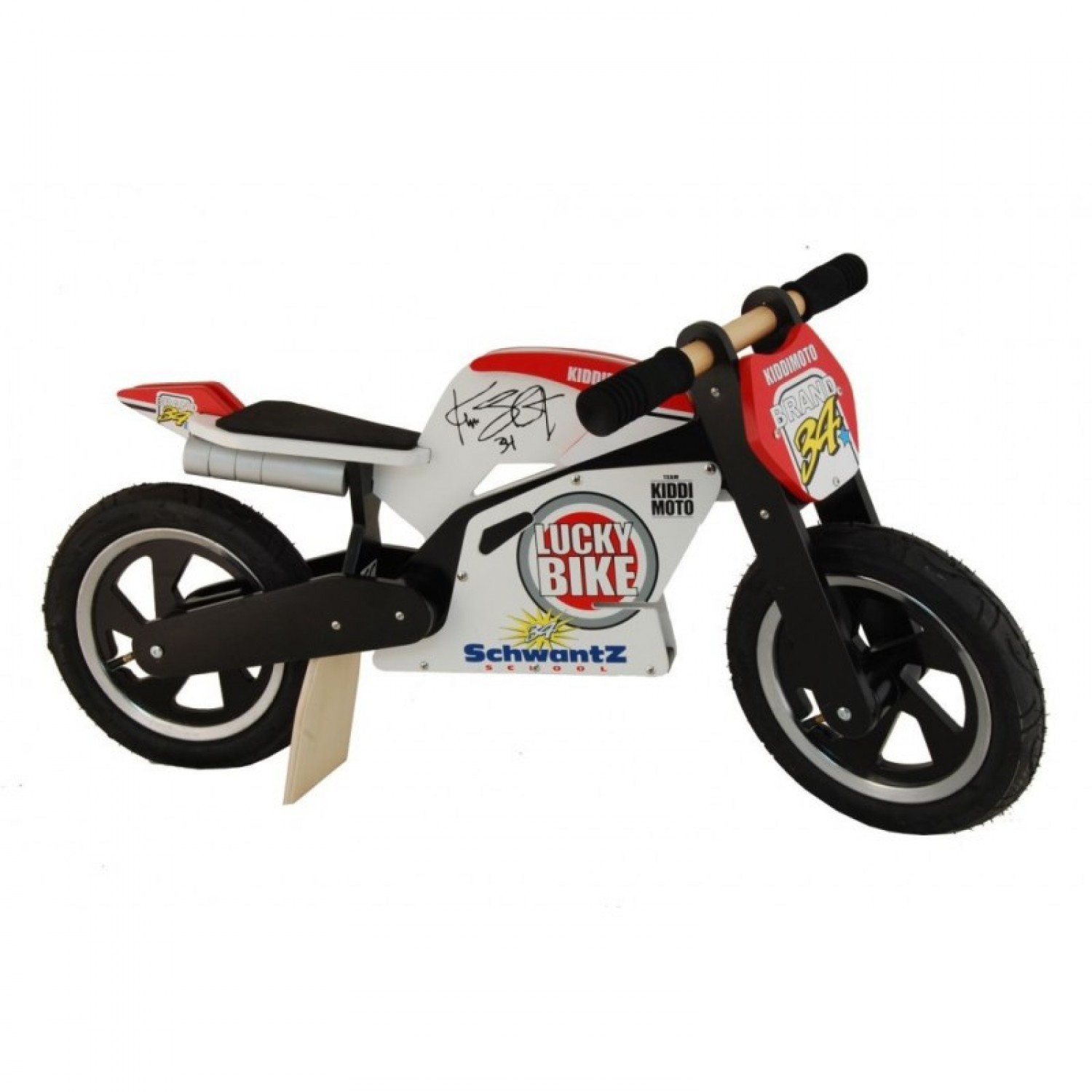 Draisienne bois Kiddimoto Heroes Kevin Schwantz