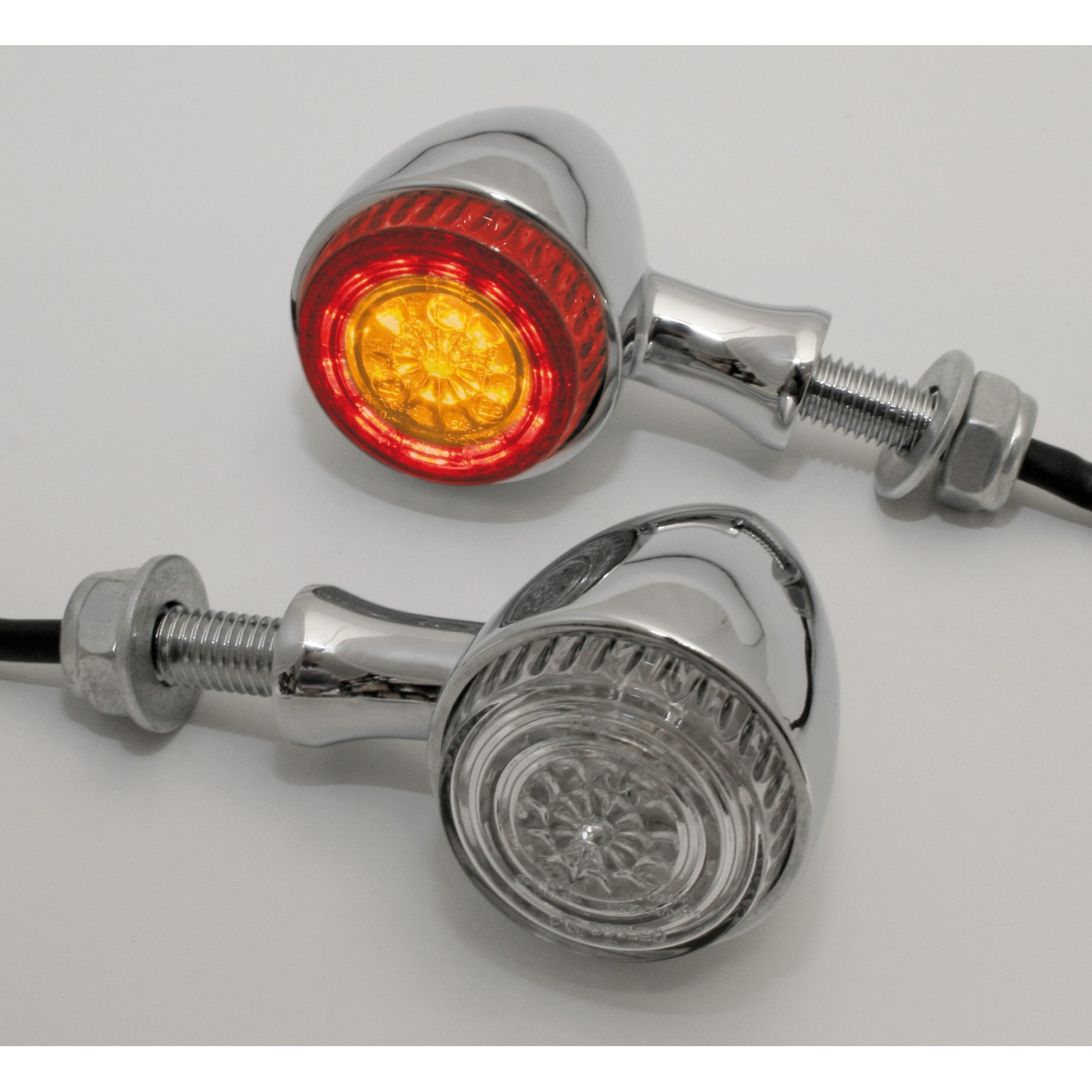 Clignotants LED pour motos, feu arrière, clignotant à eau courante