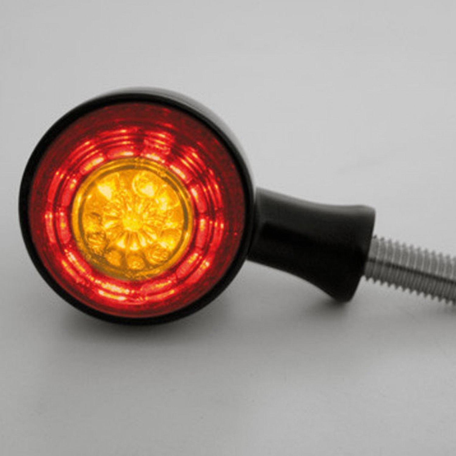 KIT 2 CLIGNOTANTS DYNAMIQUE LED MOTO ROUGE/ORANGE