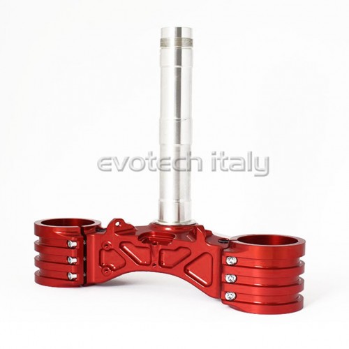 Té inférieur + colonne Evotech - Panigale V4 - Ducati