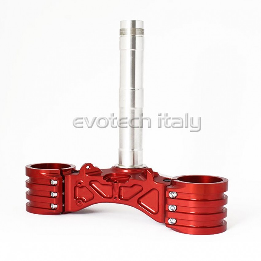 Té inférieur + colonne Evotech - Panigale V4 - Ducati