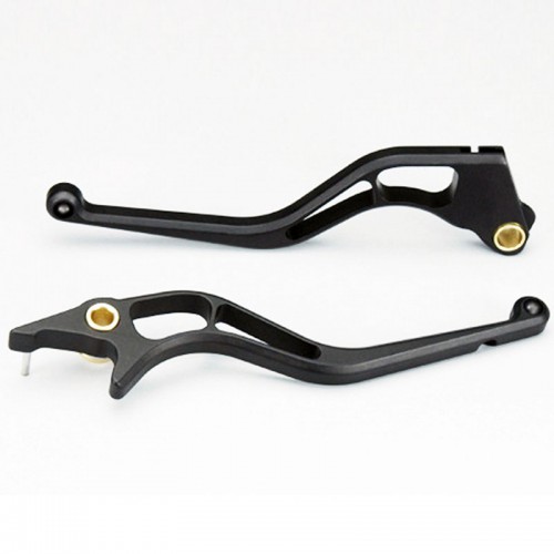 Destockage - Leviers Race DePrettoMoto Noir - GSXR 600 2006-10 - Suzuki