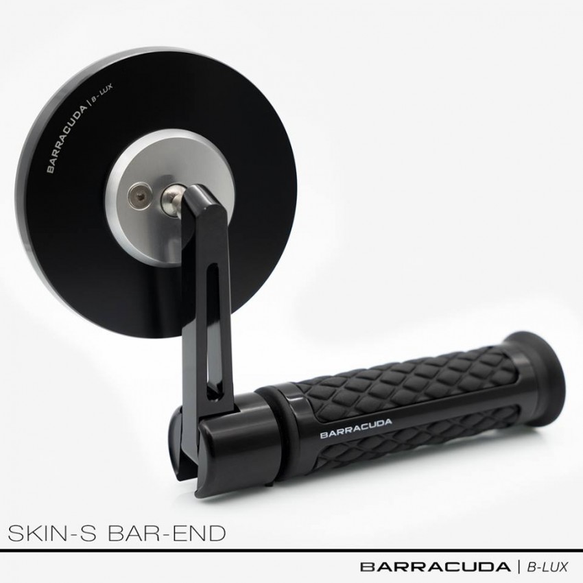 Rétroviseurs Barracuda embout de guidon Skin-S