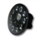 Insert de phare à leds 7" Highsider Typ.1 Noir