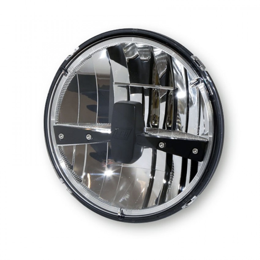 Insert de phare à leds7" Highsider Type 3 Noir